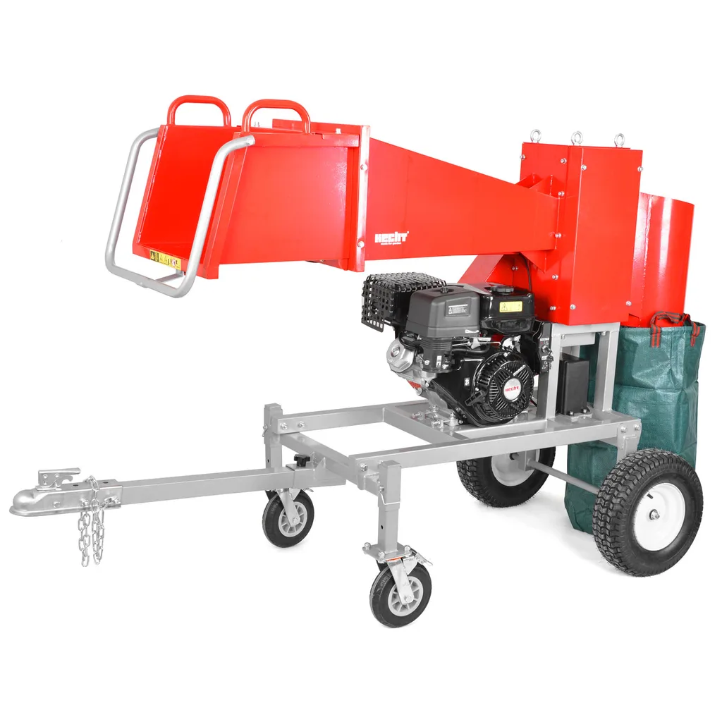 Tocator lemne motor 15 CP, benzina, pornire electrica, lungime lemn 10-22 cm, diametru lemn 12 cm, HECHT 6645 [2]