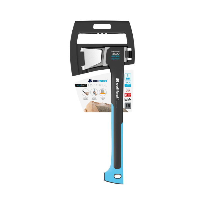 Topor pentru despicat Cellfast C1200 ERGO, coada fibra de sticla [2]