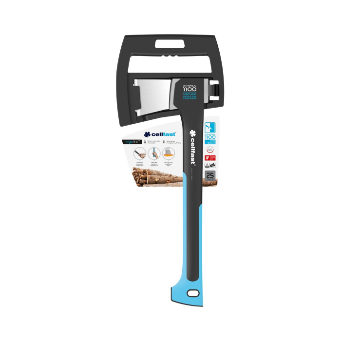 Topor universal despicare Cellfast U1600 ERGO, coada fibra de sticla [2]