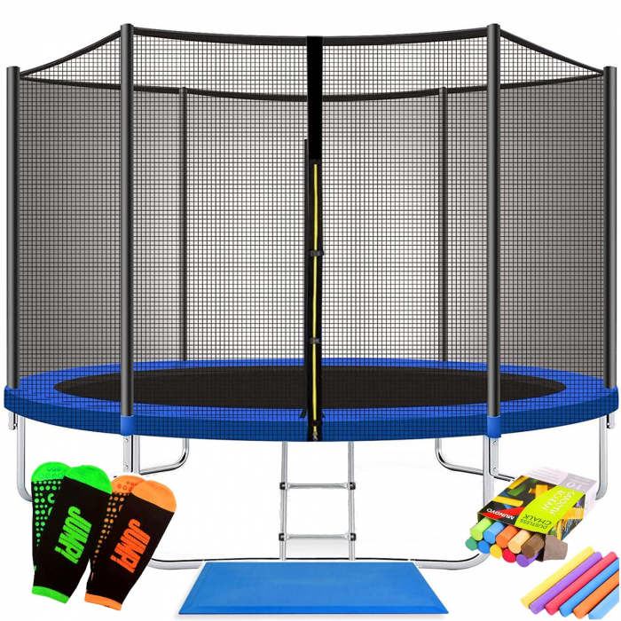 Trambulina Caruzzo, cu scara si plasa de protectie exterioara, 305 cm, 150kg, GO-T10 [1]