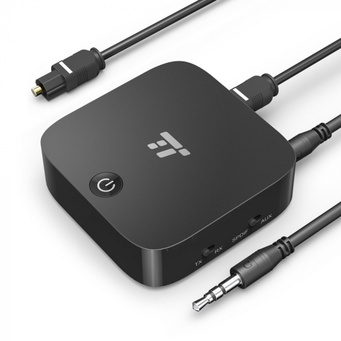 Transmitator si Receptor Audio Bluetooth TaoTronics TT-BA09 Portabil, Bluetooth 4.1, aptX, Cablu Optic  Jack 3.5mm - Resigilat [5]