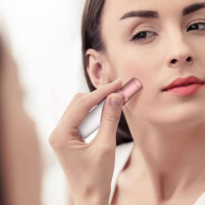Trimmer facial femei Anjou AJ-PCA024, pentru mustata, parul facial, baterie reincarcabila [5]