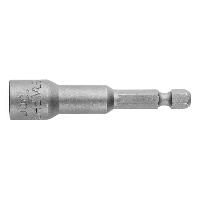 Tubular magnetic, 10 x 65 mm, ax 1/4 " 57H993 GRAPHITE [1]