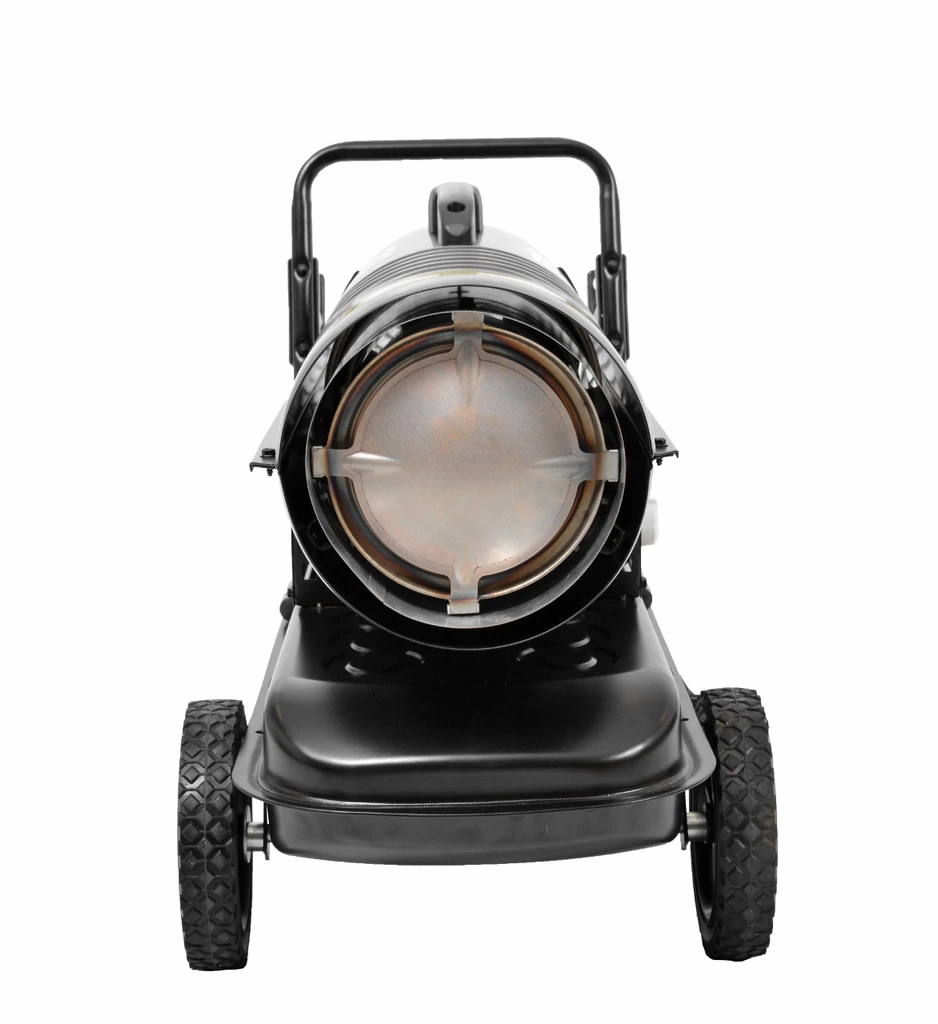 Tun de caldura, pe motorina, 20 KW, 2L/h, suprafata incalzita 166 m², rezervor 19 L, cu roti si maner, HECHT3021 [4]