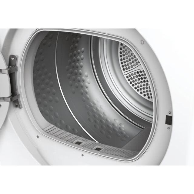 Uscator de rufe Candy CRE H10A2DE-S, Pompa de caldura, EasyCase, Kilo detector, 10 kg , Clasa E, Alb [4]