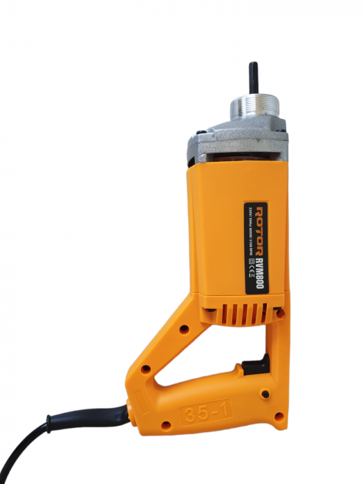 Vibrator de beton, 800 W, 3100 RPM, furtun cu lance 1,5 m ROTOR RVM800 [3]