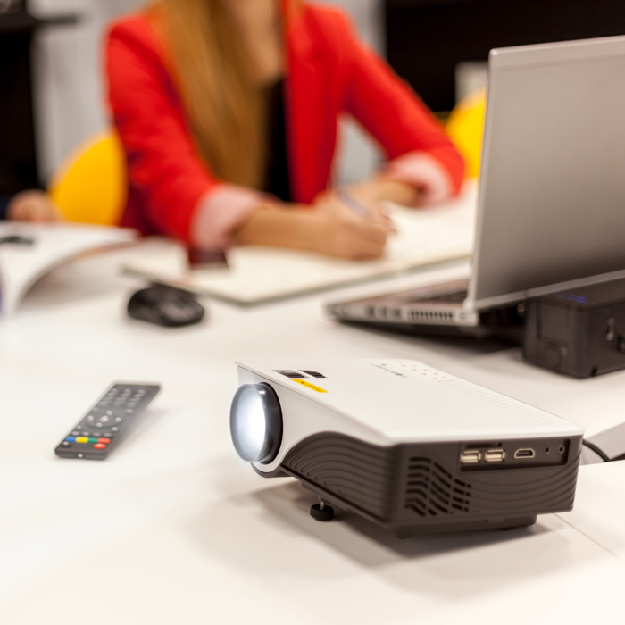 Video proiector LED Forever MLP-100 cu Wifi si Android, [4]
