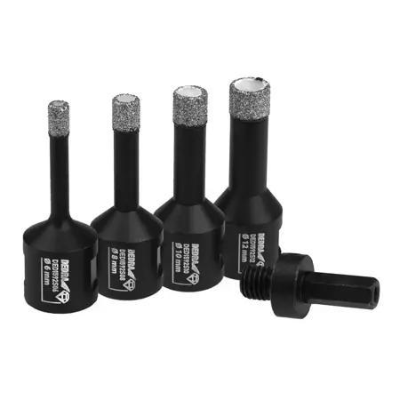 Set accesorii - Set de carote diamantate