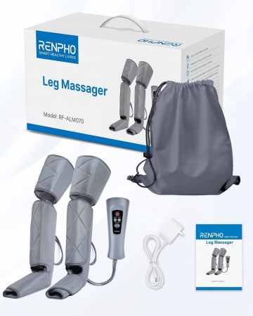 Aparat de masaj picioare Renpho ALM070, 6 moduri, 4 intensitati, circulatie si ameliorarea durerii, compresie aer, relaxarea musculara [2]