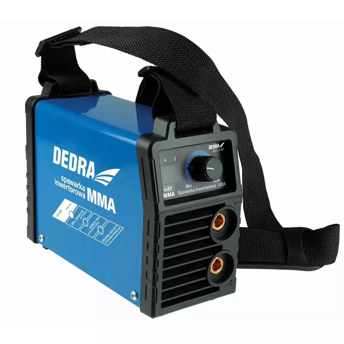 Aparate sudura - Aparat de sudură cu invertor IGBT+MMA , 100A , DEDRA DESI131BT