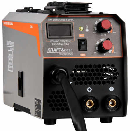 Aparat de sudură cu invertor MIG/MMA 200A, Kraft&Dele KD1788 [3]