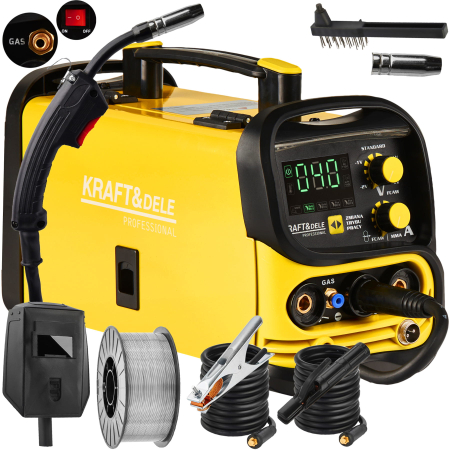 APARAT DE SUDURĂ IGBT - GAZ/FĂRĂ GAZ MIG/MMA/TIG KD1882 [1]