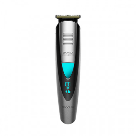 Ingrijire personala - Aparat de tuns multifunctional 5in 1 Cecotec 4220 pentru Cap, Barba, Nas, Urechii si Corporal, Wireless, Baterie Litiu 500mAh, Autonomie 60min, Afisaj Digital, Baza de incarcare, Negru