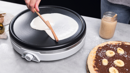 Aparat pentru preparat clatite Cecotec Fun Crepestone XL INOX, 38 cm, 1350 W [2]