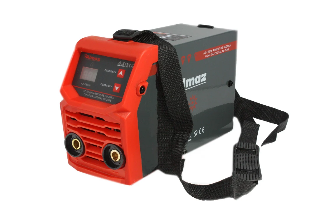 Aparate sudura - Aparat sudura , Invertor, 20-180 A, electrozi 1.6 - 5.0 mm, Almaz TB250S 250AH (AZ-ES006)