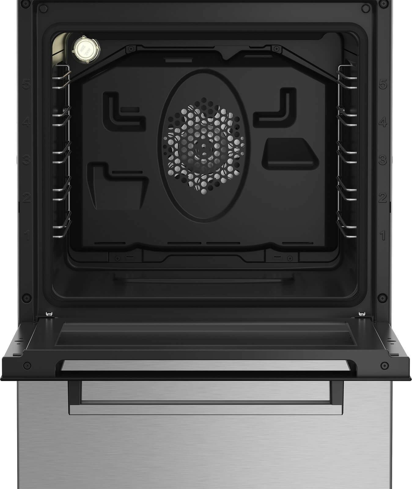 Aragaz Beko, Mixt, 4 arzatoare, 3D cooking, Cuptor electric, FSM52331TXDS [5]