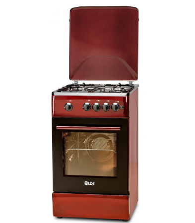 Aragaz LDK 5060 A BORDO RMV LPG, 4 arzatoare, Aprindere electrica, Siguranta, 50 x 60 cm, Bordo [2]