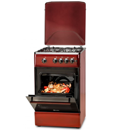 Electrocasnice Mari - Aragaz LDK 5060 A BORDO RMV LPG, 4 arzatoare, Aprindere electrica, Siguranta, 50 x 60 cm, Bordo