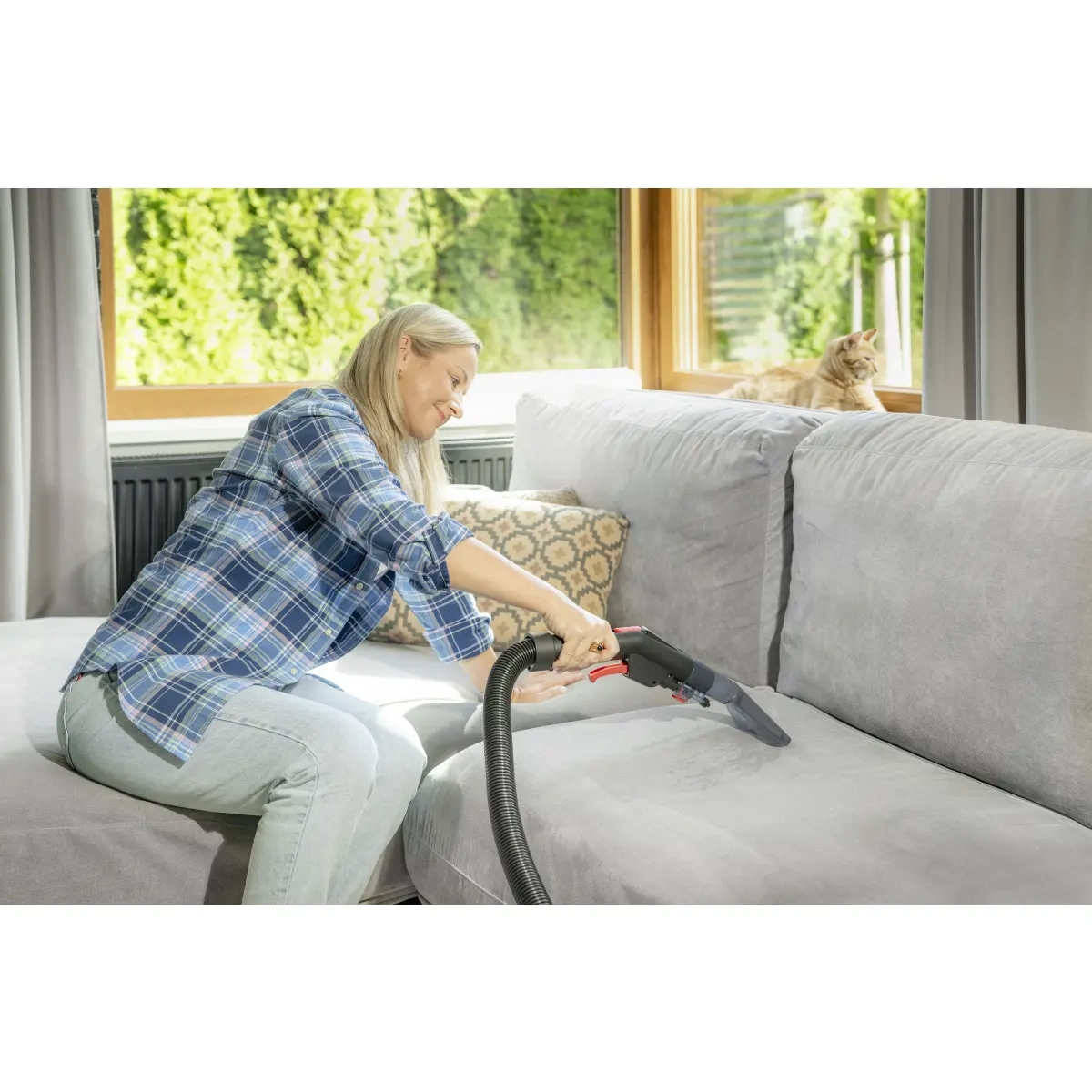 Aspirator cu spalare 2 în 1, funcționare umeda si uscata, putere 1400 W, DEDRA DED6608 [14]