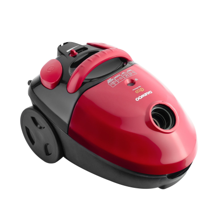 Aspirator Daewoo cu sac de hartie RC-230R-3, 700 W, capacitate sac 2 litri, cotrol putere variabil, tub telescopic, furtun rotativ 360 grade, Rosu [2]