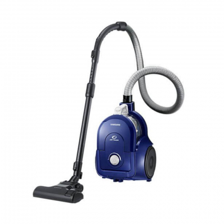 Aspiratoare - Aspirator fara sac Samsung VCC43Q0V3D, 1.3 l, 850 W, Air Track, Tub telescopic, Albastru