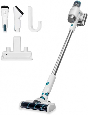 Casa si Gospodarie - Aspirator vertical cu acumulatori 3 in 1 Cecotec Conga RockStar 100 Vital, acumulator 25.9 V, 2.5Ah, Li-Ion, Accesorii spatii inguste si tapiterie, autonomie 50 min