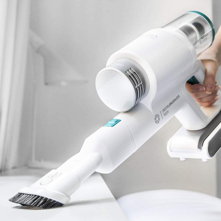 Aspirator vertical cu acumulatori 3 in 1 Cecotec Conga RockStar 100 Vital, acumulator 25.9 V, 2.5Ah, Li-Ion, Accesorii spatii inguste si tapiterie, autonomie 50 min [4]