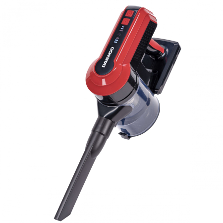 Aspirator vertical Daewoo RSH-410GR-1, 300 W, 29.6 V, Filtru HEPA, Autonomie 20 - 40 min, Rosu [2]