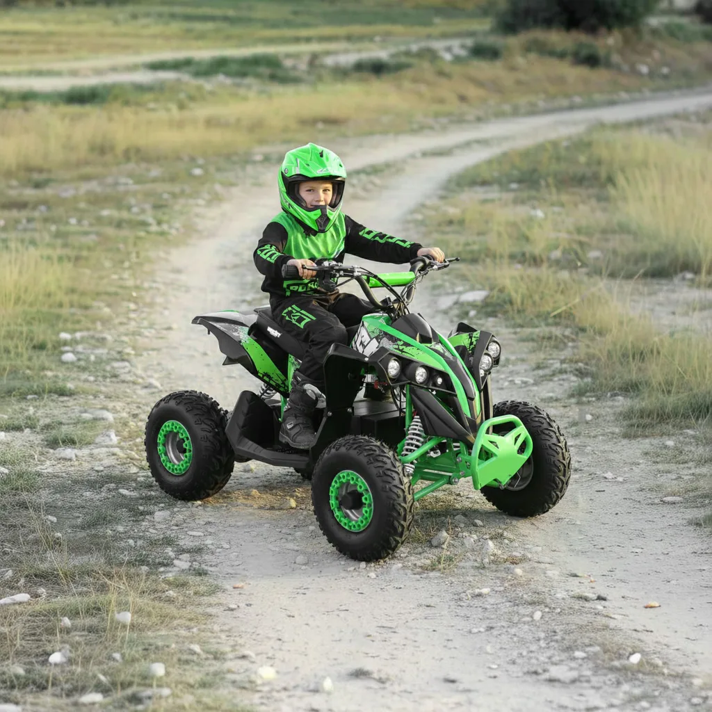 ATV cu acumulator, 1200 W, 48 V / 12 Ah, HECHT 56120 GREEN [1]