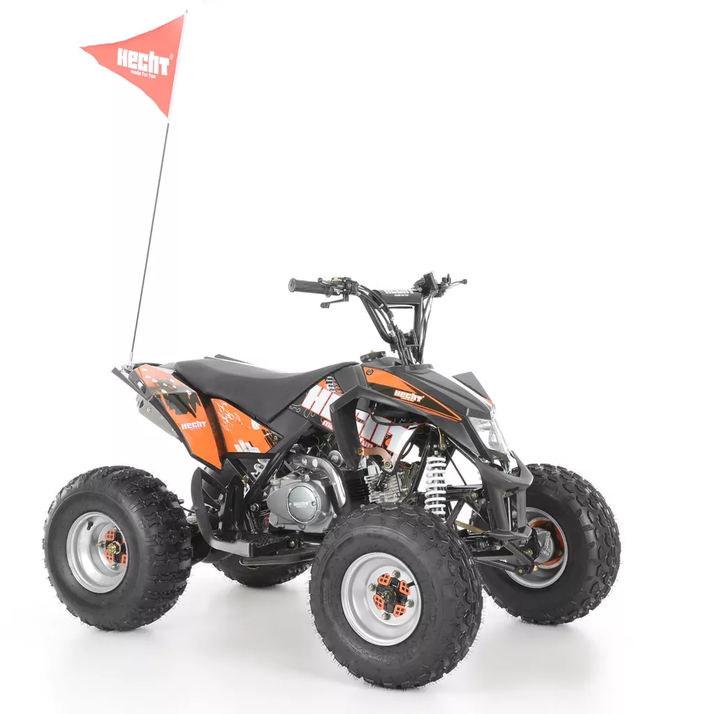 ATV - ATV pe benzina, 7,5 CP, 45 km/h, ambreiaj automat, pornire electrica, HECHT 54125 BLACK