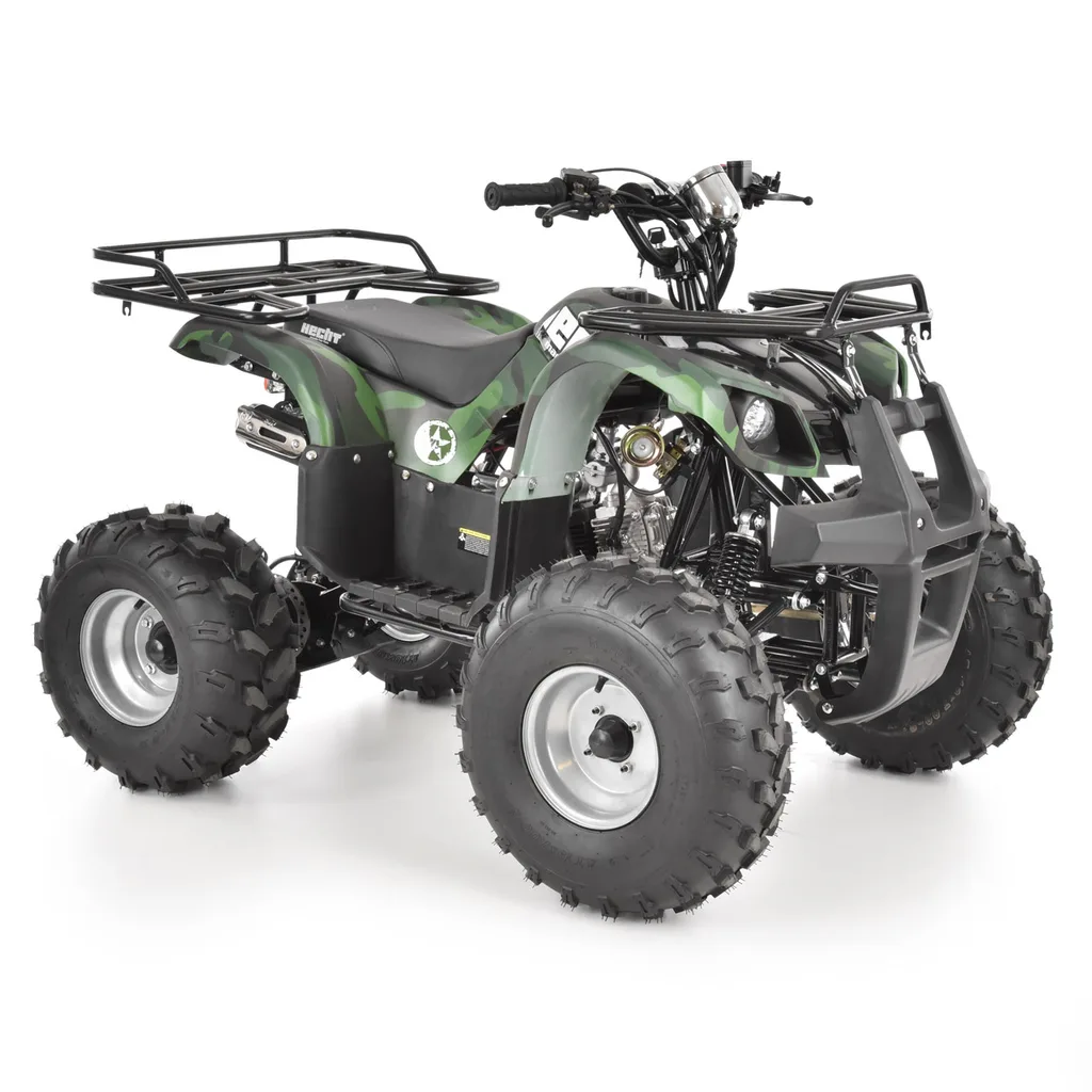 ATV - ATV pe benzina, 125 cmc,  8.1 CP, 50 km/h, ambreiaj automat, pornire electrica, Hecht 56126 ARMY