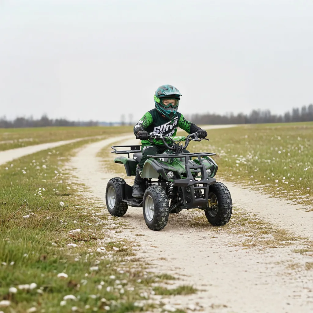 ATV cu acumulator HECHT 56801 pentru copii [1]