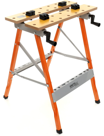 Construcții - Banc de lucru pliabil, incarcare maxima 100kg, 605x635x780mm KD516