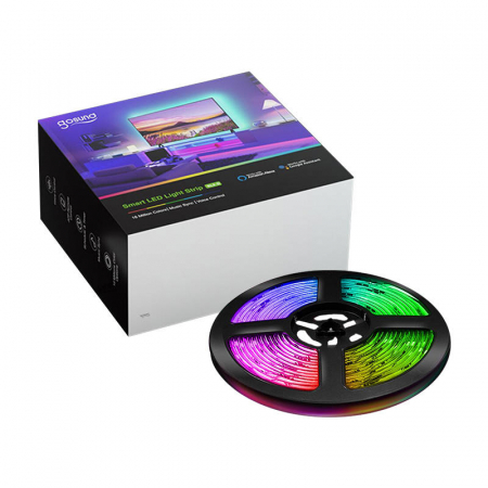 Benzi LED - Banda LED RGB Smart Gosund SL3-D Wi-Fi, 16W, senzor muzica, lumina colorata, 10 m, compatibil Alexa Google Assistant