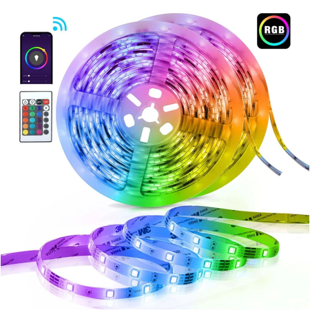 Banda LED Teckin SL07, 10M RGB, Sincronizare Muzica, Smart, Wifi, Smart Life, Telecomanda, Alexa, Google Assistant [3]