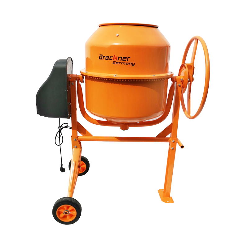 Betoniera 800W, volum cuva 200L, pinion si coroana din fonta, 58Kg, Breckner Germany BK98325 [3]