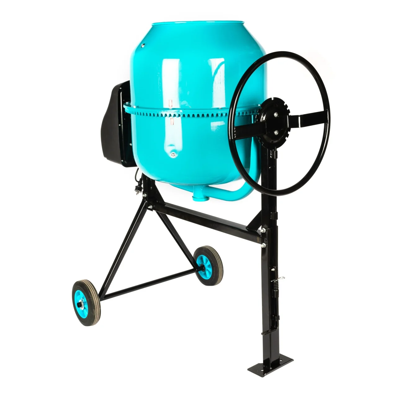 Betoniera Detoolz 200 l, 1200 W, coroana fonta, cu roti DZ-CC1001-G01 [14]