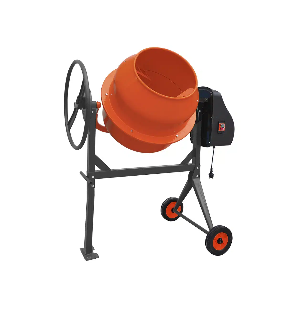 Construcții - Betoniera TechnoWorker 140 L, diametru cuva 380 mm PCM140L