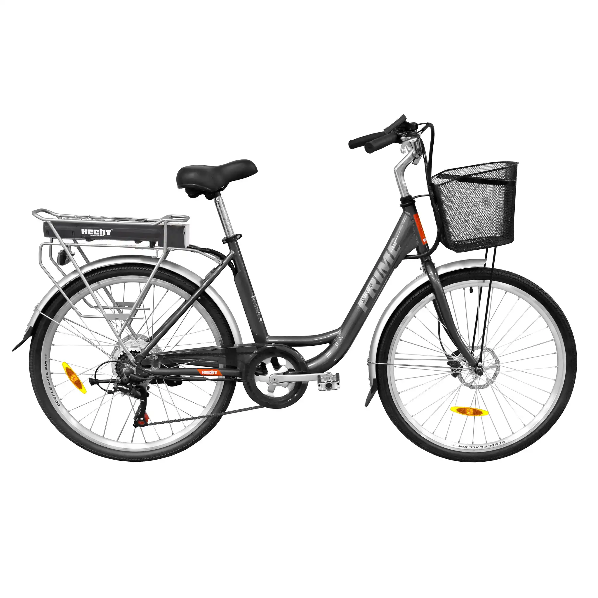 Biciclete electrice - Bicicleta electrică viteza max 25 km/h, 250 W HECHT PRIME SHADOW