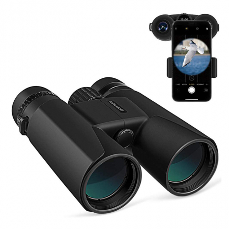 Media - Binoclu Apeman BC100 10X42 HD, Geanta transport