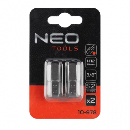 Bit HEX 12x30mm, S2- 2 buc [2]
