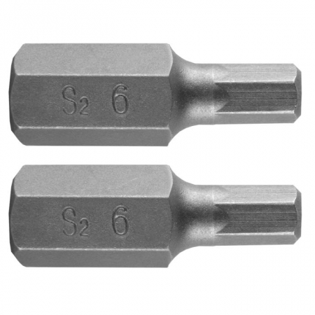 Biti - Bit HEX 6x30mm, S2- 2 buc