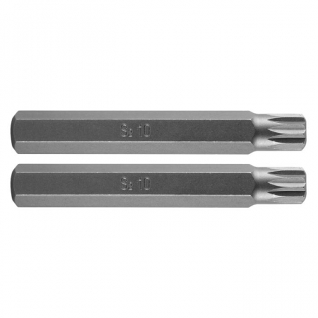Biti - Bit tip "spline" M10x75mm, S2- 2 buc 10-908 NEO