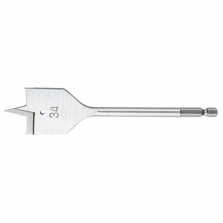 Accesorii scule electrice - Burghiu lemn plat, 34x152 mm