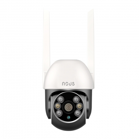 Casa si Gospodarie - Camera de supraveghere IP WIFI NOUS W6 Smart, Exterior, 2K Ultra HD, 3MP, Detectare micare, Night vison, Rotire