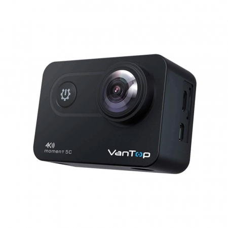 Camera video sport VanTop Moment 5C, 4K 60fps, Senzor Sony IMX078,  Wi-Fi, Stabilizator imagine, Touch Screen, 2 Acumulatori [1]