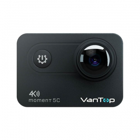 Camera video sport VanTop Moment 5C, 4K 60fps, Senzor Sony IMX078,  Wi-Fi, Stabilizator imagine, Touch Screen, 2 Acumulatori [4]