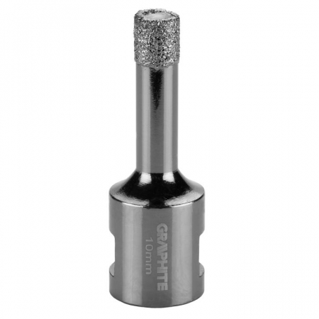 Accesorii scule electrice - Carota diamantata 10mm, filet M14 GRAPHITE  55H302