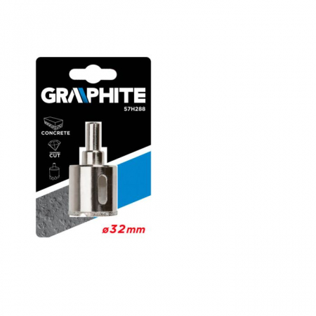 Carota diamantata 32mm 57H288 GRAPHITE [1]
