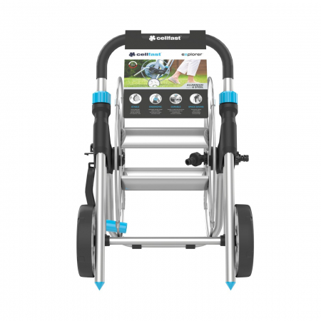Carucior cu tambur pentru furtun de gradina Cellfast EXPLORER, 1 2  , 50m [4]